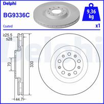 Stabdžių diskas DELPHI BG9336C
