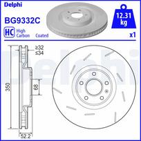 Stabdžių diskas DELPHI BG9332C