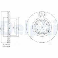 Stabdžių diskas DELPHI BG3559