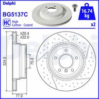 Stabdžių diskas DELPHI BG5137C