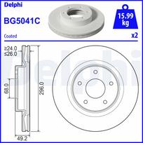 Stabdžių diskas DELPHI BG5041C