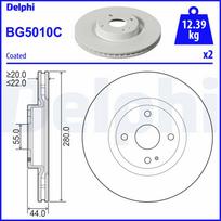 Stabdžių diskas DELPHI BG5010C