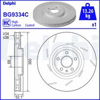 Stabdžių diskas DELPHI BG9334C