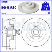 Stabdžių diskas DELPHI BG9488RSC