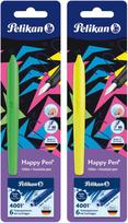 pelikan kapsules - Plunksnakotis Pelikan Happy Pen TP/6, su kapsulėmis, įv. spalvų - 1 nuotrauka