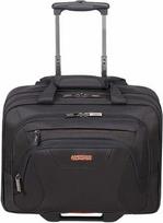 American Tourister At Work Rolling Tote 15.6 Black Orange