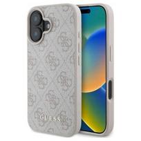 iphone 16 deklas guess - Guess "4G Classic Case iPhone 16" Pink - 1 nuotrauka