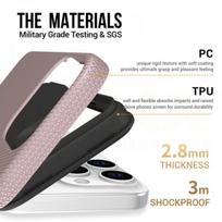 iphone korpusas - Vmax "Triangle Case iPhone 16" Rose Gold - 6 nuotrauka