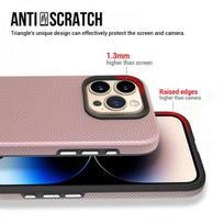iphone korpusas - Vmax "Triangle Case iPhone 16" Rose Gold - 7 nuotrauka