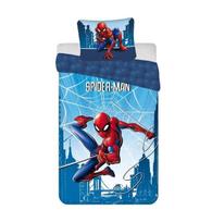 Jerry Fabrics Spider-Man Vaikiškas patalynės komplektas, raudona/žydra (Red/Blue), 140x200 cm, 2 dalių