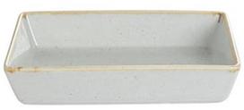 Porland Seasons Serving Plate With Edges 13.73x8.54cm Grey