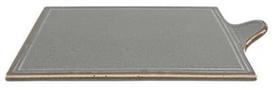 Porland Seasons Cheese Serving Plate 30x18.1cm Dark Grey