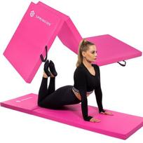 aerobine - Springos sulankstomas gimnastikos kilimėlis FA0061, rožinis (Pink), 180 cm - 2 nuotrauka