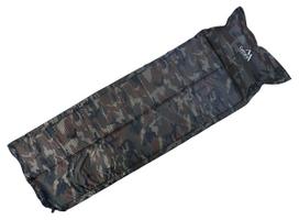 Cattara Savaime prisipučiantis kilimėlis su pagalvėle, pilkas/tamsiai žalias (Grey/Dark Green), 183 x 58 cm