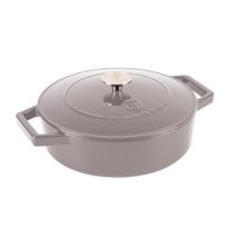 Berlinger Haus Emaliuotas ketaus puodas su dangčiu BH-6527, 26 cm, Taupe (Metallic) 2.57 l
