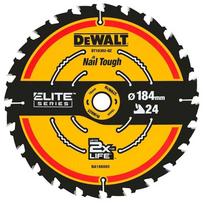 Pjovimo diskas medienai DeWALT DT10401-QZ; 184x20 mm; 24T