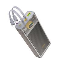 power bank type c 20000mah - Hoco J104A Discovery Edition 20000mAh Pilka (Gray) - 1 nuotrauka