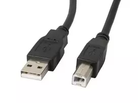 RoGer USB 2.0 AM-BM spausdintuvo kabelis 2m (Black)