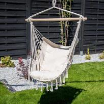 Patio Braziliška kėdė su pagalvėlėmis, balta (White)