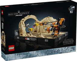 lego star wars - LEGO Mos Espa Podrace Diorama 75380 - 2 nuotrauka