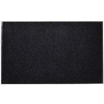 vidaXL PVC durų kilimėlis Juodas (Black), 90 x 150 cm
