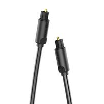 toslink kabelis - Vention BAEBG Optinis garso kabelis 1.5m Juodas (Black) - 1 nuotrauka