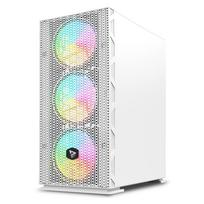 pc argb - Savio Raptor X1 ARGB White (Baltas) - 5 nuotrauka