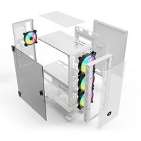 pc argb - Savio Raptor X1 ARGB White (Baltas) - 7 nuotrauka