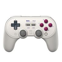 8BitDo PRO 2 G Classic Hall Edition Belaidis žaidimų pultas (White)