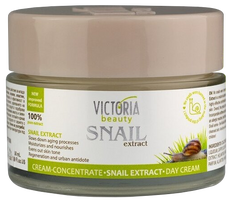 Victoria Beauty Dieninis veido kremas-koncentratas su sraigių sekretu, 50 ml