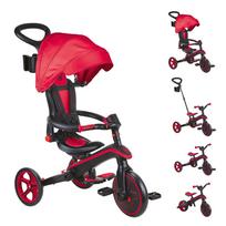 GLOBBER triratukas Explorer Trike Foldable 4in1, raudonas (Red) 732-102