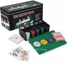 pokerio rinkinys - Žaidimas „Pokerio rinkinys Texas Hold’em“, 200 žetonų - 1 nuotrauka