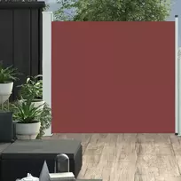 vidaXL Ištraukiama šoninė kiemo pertvara, ruda (Brown), 170x300 cm