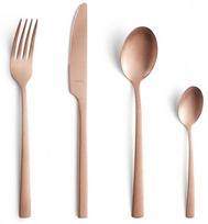 sampano staliukai - Stalo įrankių komplektas Amefa Manille, 16 vnt., Vario (Copper) - 1 nuotrauka