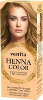 Venita Henna Color plaukų balzamas 75 ml - 112 Tamsiai Šviesus (Dark Blond)