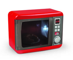Žaislinė buitinė technika, mikrobangų krosnelė Smoby Tefal Electronic Microwave 310586, raudona (Red)