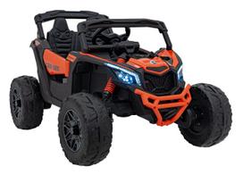 Vaikiškas elektromobilis CAN-AM Maverick, oranžinis (Orange)