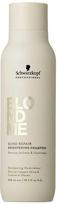 plauku sampunas - Schwarzkopf BlondMe Bond Repair Brightening šampūnas šviesiems plaukams 300 ml - 3 nuotrauka