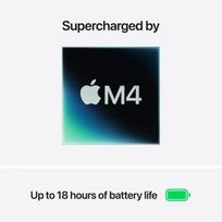 macbook m4 - Apple MacBook Air 15.3", M4 10C CPU, 10C GPU, 16 GB, 256 GB, Midnight (Juodas) - 8 nuotrauka