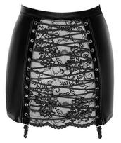 apatinis sijonas - Noir Skirt Lace S seksualus sijonas - 8 nuotrauka