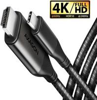 AXAGON RVC-HI2MC USB-C -> HDMI 2.0 adapter 4K/60Hz Aluminum, 1,8m cable