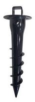 Įsukamas sraigtinis polius šviestuvui MDS, 68 x 350 x 2 mm, Juodas (Black)