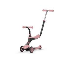 paspirtukas triratis - QPLAY SEMA 5in1, rožinis (Pink) - 1 nuotrauka