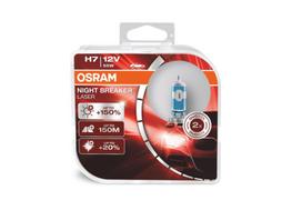 osram 55w h7 px26d - Osram Night Breaker Laser H7, 55W, 12V, +150%, 2 vnt. - 2 nuotrauka