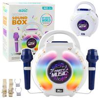 Lean Toys Karaoke rinkinys su dviem mikrofonais ir Bluetooth kolonėle, 24539