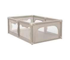 maniezas lovyte - Lionelo Maniežas WILLOW, Smėlio (Beige) - 2 nuotrauka