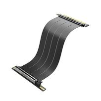 pcie 5 0 riser - Akasa X3 Mark V PCIe 5.0 Riser Kabelis 300mm Juodas (Black) - 1 nuotrauka
