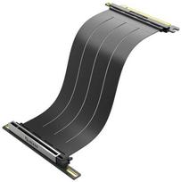 pcie 5 0 riser - Akasa X3 Mark V PCIe 5.0 Riser Kabelis 300mm Juodas (Black) - 2 nuotrauka