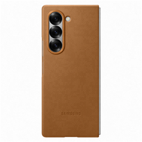 tank telefonai - Samsung Eco-leather Case EF-VF956PJE Fold6 (Tan) - 3 nuotrauka