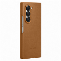 tank telefonai - Samsung Eco-leather Case EF-VF956PJE Fold6 (Tan) - 5 nuotrauka